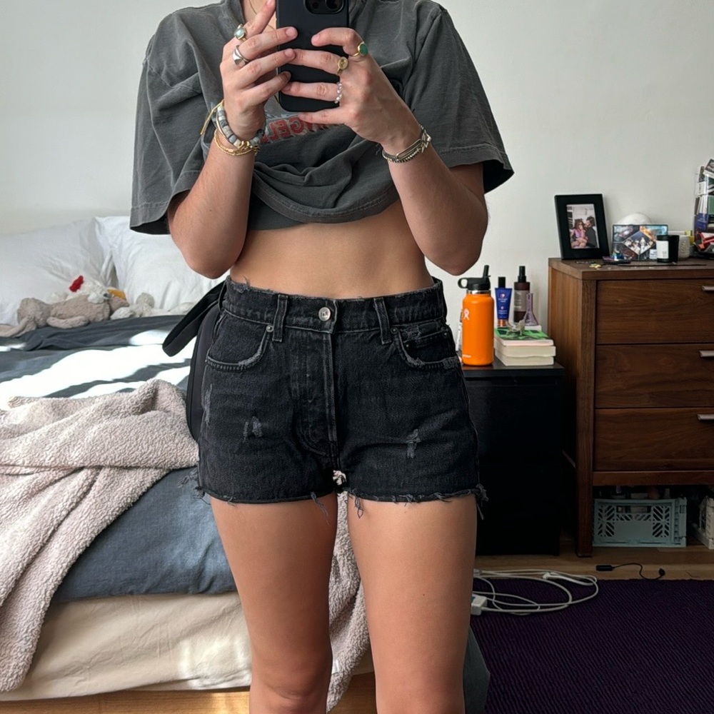 Black Reformation Jean Shorts